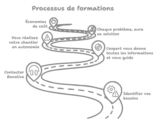 processus formation conseil en visio renolive